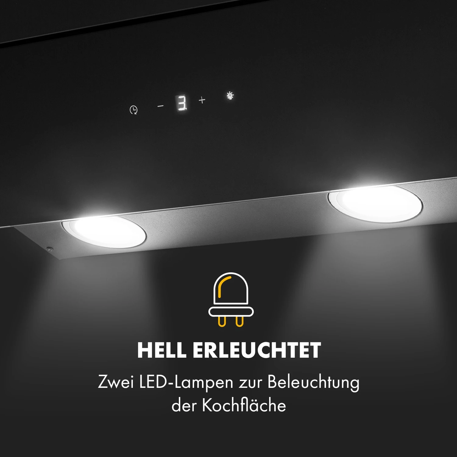 Antonia Dunstabzugshaube Kopffrei 90cm 350m³/h Touch-Bedienfeld Glas 10 Antonia Dunstabzugshaube Kopffrei 90cm 350m³/h Touch-Bedienfeld Glas – Bild 8