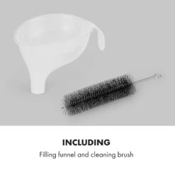 Sweet Sundae Eiscrememaschine Kompressor 1,5l Edelstahl Weiß -Klarstein 10034912 uk 0009 logo Klarstein Sahnehaeubchen Eiscrememaschine weiss