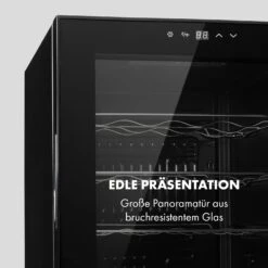 Shiraz 28 Uno Weinkühlschrank 74l 28Fl Touch-Bedienfeld 5-18°C -Klarstein 10035029 de 0007 logo