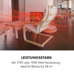 Vulsini Elektro-Kamin 1900 W LED-Technik Fernbedienung 16 Vulsini Elektro-Kamin 1900 W LED-Technik Fernbedienung -Klarstein 10035037 de 0006 logo