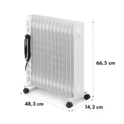 Thermaxx Heatstream Ölradiator 2500W 5-35 °C 24h-Timer 22 Thermaxx Heatstream Ölradiator 2500W 5-35 °C 24h-Timer -Klarstein 10035055 yy 0010 logo Klarstein Thermaxx Heatstream Oelradiator Weiss