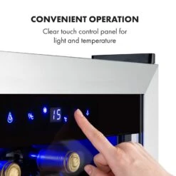 Vinamour 48 Uno Weinkühlschrank 128l 48Fl 3 Einschübe 4-18°C -Klarstein 10035066 yy 0006 logo Klarstein Vinamour 48 Uno Weinkuehlschrank