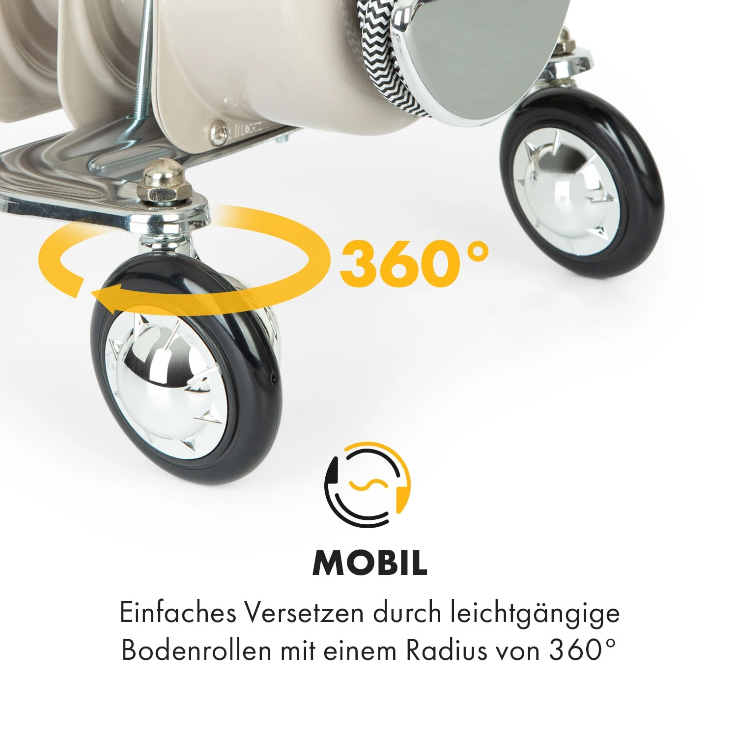 Thermaxx Retroheat Ölradiator 2000W Bodenrollen 8 Thermaxx Retroheat Ölradiator 2000W Bodenrollen – Bild 6