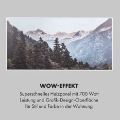 Wonderwall Air Art Smart Infrarotheizung 120x60cm 700W Wandinstallation App-Steuerung Berge 16 Wonderwall Air Art Smart Infrarotheizung 120x60cm 700W Wandinstallation App-Steuerung Berge -Klarstein 10035129 de 0005 logo