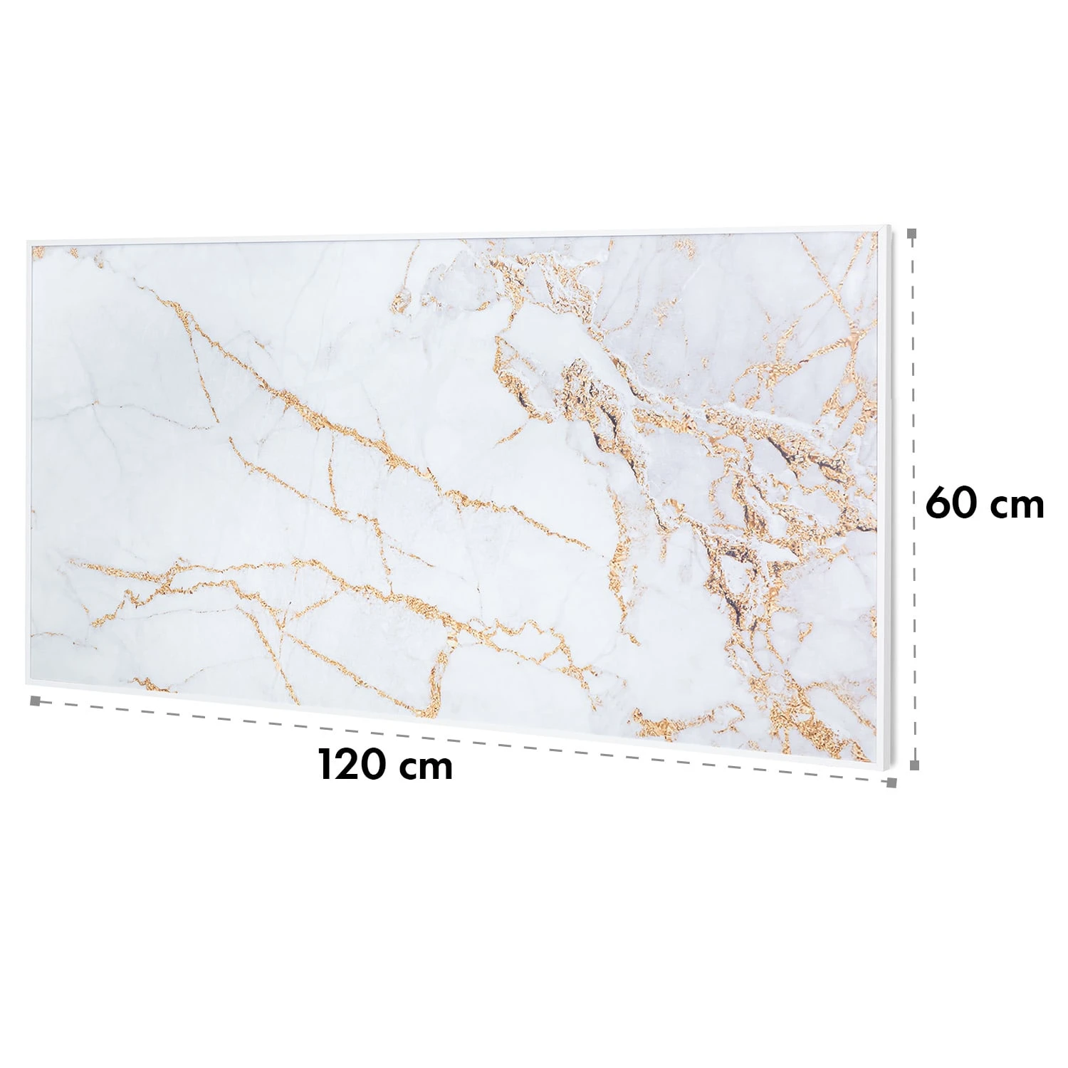 Wonderwall Air Art Smart Infrarotheizung 120x60cm 700W Wandinstallation App-Steuerung Marmor I 11 Wonderwall Air Art Smart Infrarotheizung 120x60cm 700W Wandinstallation App-Steuerung Marmor I – Bild 9
