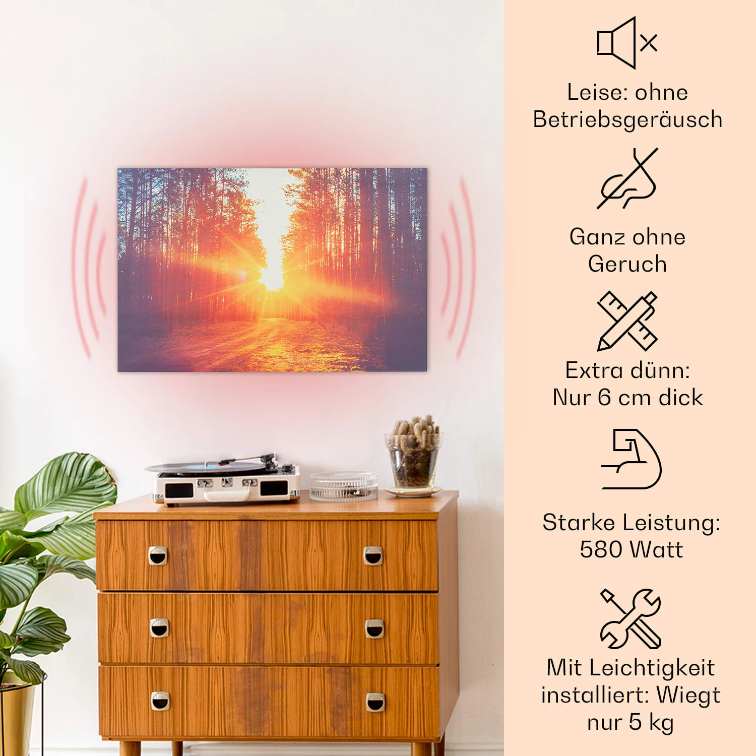 Wonderwall Air Art Infinite 580 Infrarotheizung 90x60 Cm 4 Wonderwall Air Art Infinite 580 Infrarotheizung 90x60 Cm – Bild 2