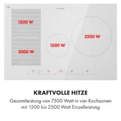 Delicatessa 77 Hybrid Einbaukochfeld Induktion 4 Zonen 7000W 16 Delicatessa 77 Hybrid Einbaukochfeld Induktion 4 Zonen 7000W -Klarstein 10035199 de 0004 logo