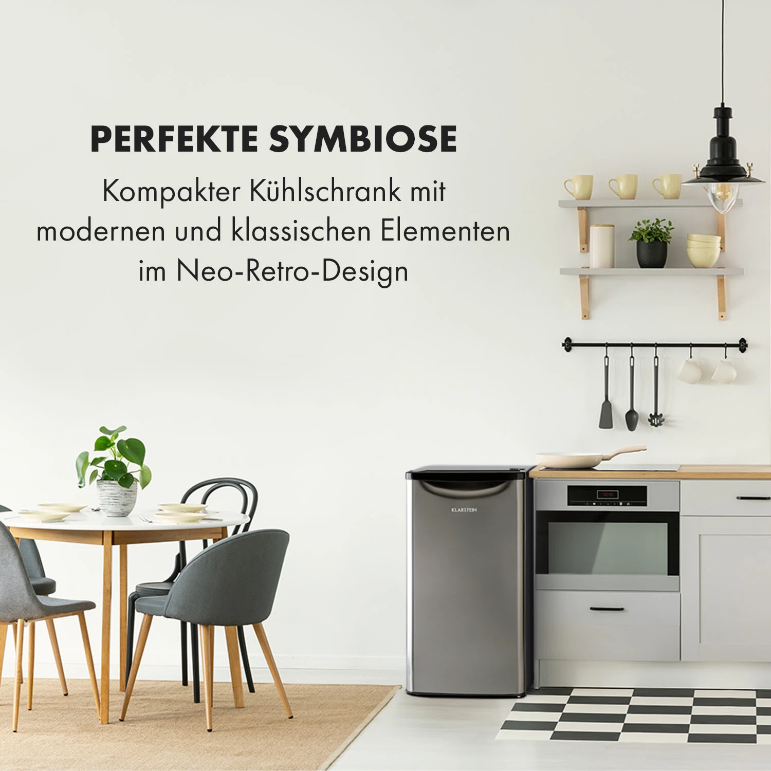 Yummy Kühlschrank Mit Gefrierfach 90 Liter 42dB 4 Yummy Kühlschrank Mit Gefrierfach 90 Liter 42dB – Bild 2