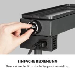 Appenzell XL Raclette Mit Grill 600 W Thermostat 2 Käseträger 12 Appenzell XL Raclette Mit Grill 600 W Thermostat 2 Käseträger -Klarstein 10035218 de 0003 logo