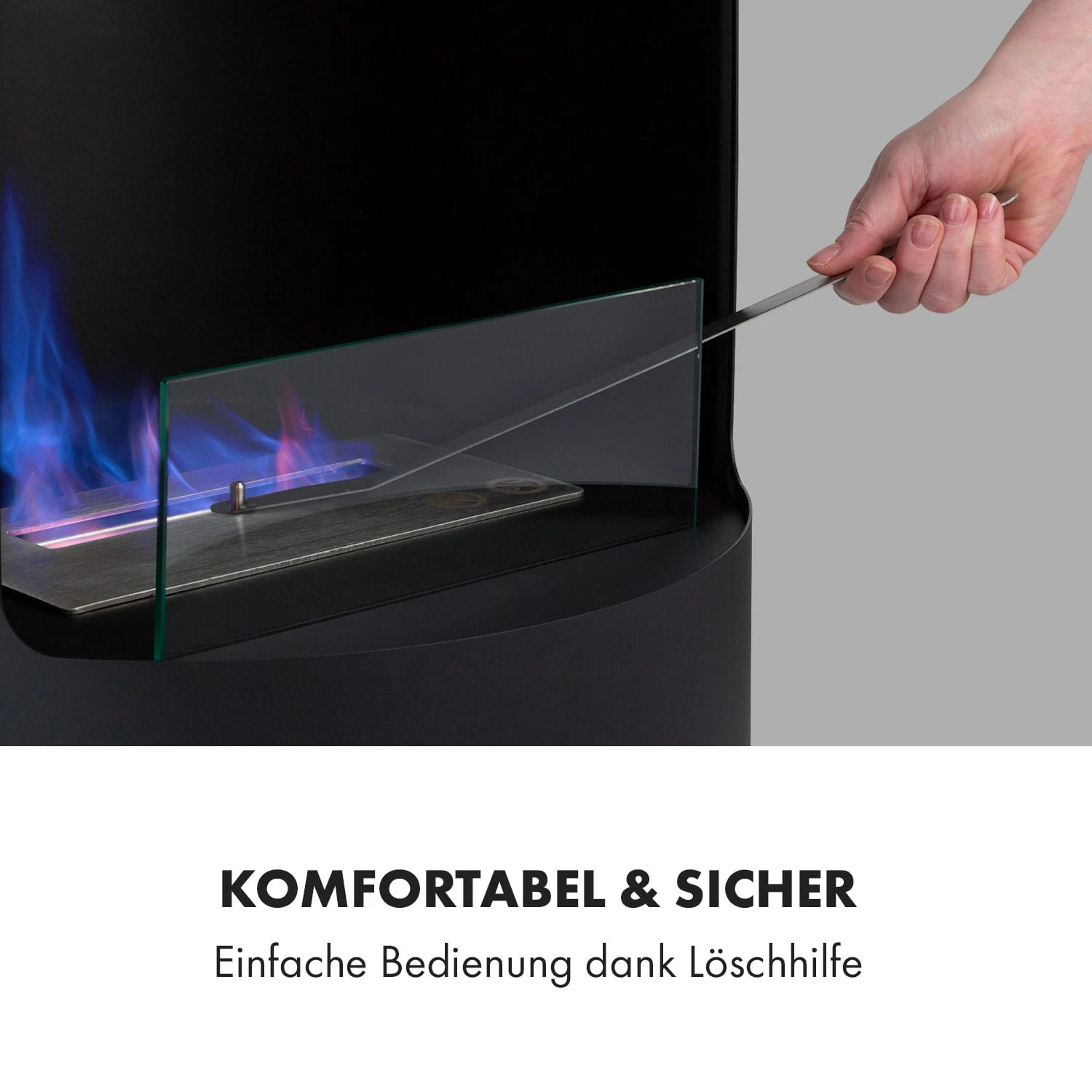 Phantasma Niro Ethanol-Kamin Sicherheitsbrenner Löschhilfe 8 Phantasma Niro Ethanol-Kamin Sicherheitsbrenner Löschhilfe – Bild 6