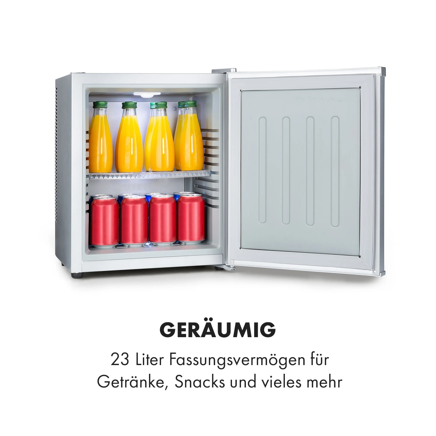 Happy Hour Minibar 5-15°C EEK G Lautlos 23dB LED-Licht 6 Happy Hour Minibar 5-15°C EEK G Lautlos 23dB LED-Licht – Bild 4