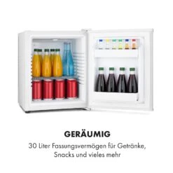 Happy Hour Minibar 5-15°C EEK G 25dB LED-Licht -Klarstein 10035241 de 0004 logo