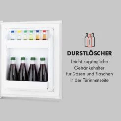 Happy Hour Minibar 5-15°C EEK G 25dB LED-Licht -Klarstein 10035241 de 0005 logo