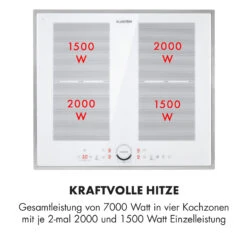 Delicatessa 60 Prime Induktionskochfeld 4 Zonen 7000W Timer 16 Delicatessa 60 Prime Induktionskochfeld 4 Zonen 7000W Timer -Klarstein 10035267 de 0004 logo