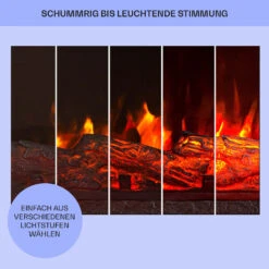 Kamini FXL Elektrischer Kamin Kamineinsatz 1000/2000W 2W LED Schwarz 17 Kamini FXL Elektrischer Kamin Kamineinsatz 1000/2000W 2W LED Schwarz -Klarstein 10035275 de 0008 usp