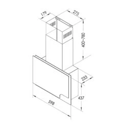Amelia Dunstabzugshaube 123W 60x47x23,5cm LED-Licht Touch Glas 16 Amelia Dunstabzugshaube 123W 60x47x23,5cm LED-Licht Touch Glas -Klarstein 10035282 yy 0007 logo Klarstein Amelia 60 Dunstabzugshaube weiss