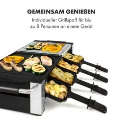 Bistecca Raclette 1200W Metall / Stein 8 Personen Kontroll-LED 14 Bistecca Raclette 1200W Metall / Stein 8 Personen Kontroll-LED -Klarstein 10035293 de 0005 logo