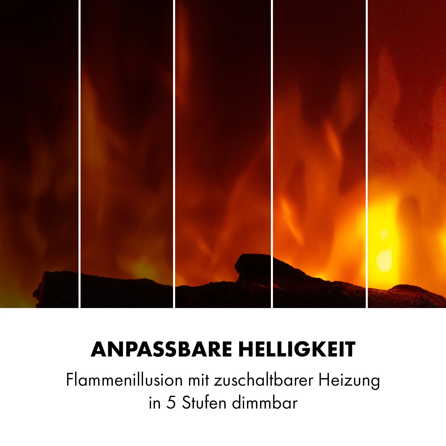 Basel Illumine Elektrokamin Flammenillusion 2000 W 2 Stufen Dimmbar 9 Basel Illumine Elektrokamin Flammenillusion 2000 W 2 Stufen Dimmbar – Bild 7