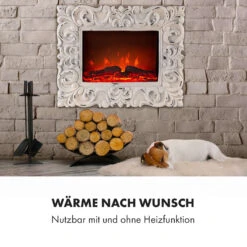 Alpbach Snow Elektrischer Kamin 1800W 2 Heizstufen 65 Cm Weißer Rahmen 15 Alpbach Snow Elektrischer Kamin 1800W 2 Heizstufen 65 Cm Weißer Rahmen -Klarstein 10035315 de 0006 logo