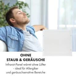 Midnight Sun Decken-Infrarotheizung 70,5 X 70,5 Cm 350 W -Klarstein 10035321 de 0008 logo