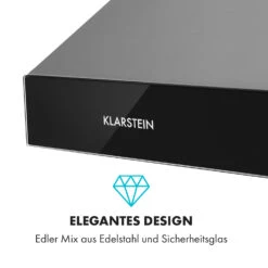 Purista Americana Dunstabzugshaube Baffle-Filter 306 M³/h 19 Purista Americana Dunstabzugshaube Baffle-Filter 306 M³/h -Klarstein 10035340 de 0008 logo