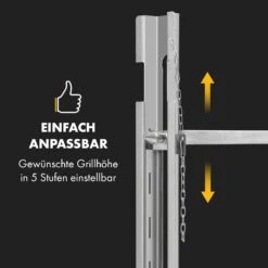 Sauenland Survivor Spanferkelgrill Drehspieß 12W 70kg Max. Edelstahl -Klarstein 10035372 de 0003 logo