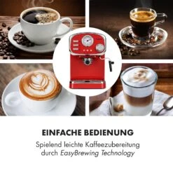 Espressionata Gusto Espressomaschine 1100W 15 Bar Druck -Klarstein 10035376 de 0004 logo