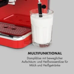 Espressionata Gusto Espressomaschine 1100W 15 Bar Druck -Klarstein 10035376 de 0007 logo