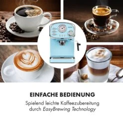 Espressionata Gusto Espressomaschine 1100W 15 Bar Druck 14 Espressionata Gusto Espressomaschine 1100W 15 Bar Druck -Klarstein 10035377 de 0004 logo