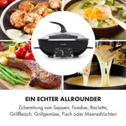 Szechuan 2-in-1 Hot Pot Und Grillplatte 5l Vol. 1350 / 600 W 15 Szechuan 2-in-1 Hot Pot Und Grillplatte 5l Vol. 1350 / 600 W -Klarstein 10035431 de 0005 logo