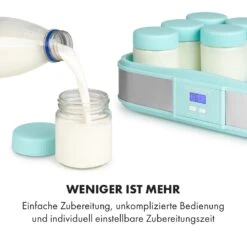 Gaia Greek Joghurt-Maker 1,26 L 6 Gläser Inkl. Sieb-Box 14 Gaia Greek Joghurt-Maker 1,26 L 6 Gläser Inkl. Sieb-Box -Klarstein 10035435 de 0005 logo