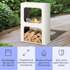 Phantasma Peña Ethanol-Kamin Rauch- & Geruchlos Bio-Ethanol 11 Phantasma Peña Ethanol-Kamin Rauch- & Geruchlos Bio-Ethanol -Klarstein 10035460 de 0003 usp