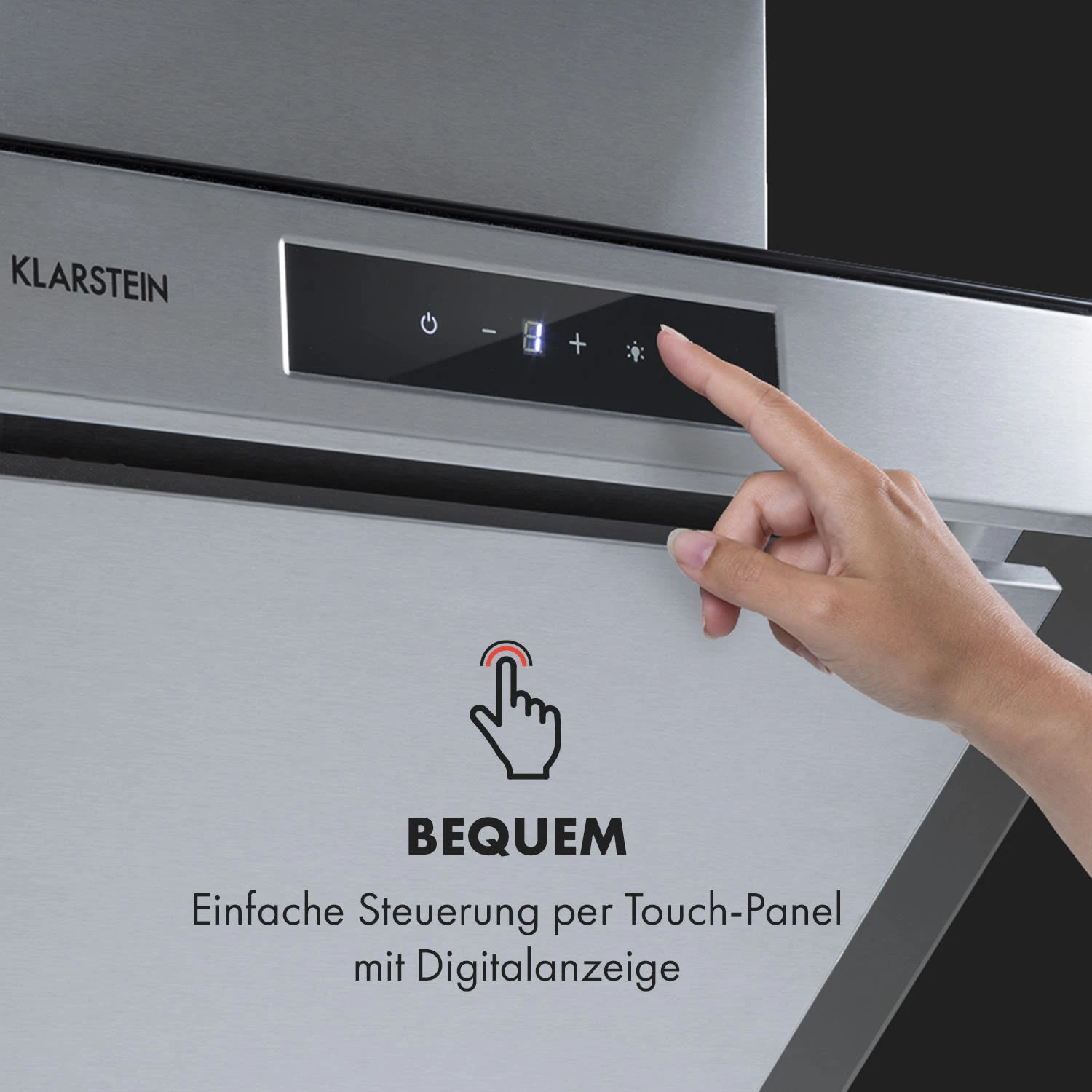 Balzac Silent 60 Dunstabzugshaube 250W 3 Stufen 604 M³/h LED EEK A 6 Balzac Silent 60 Dunstabzugshaube 250W 3 Stufen 604 M³/h LED EEK A – Bild 4