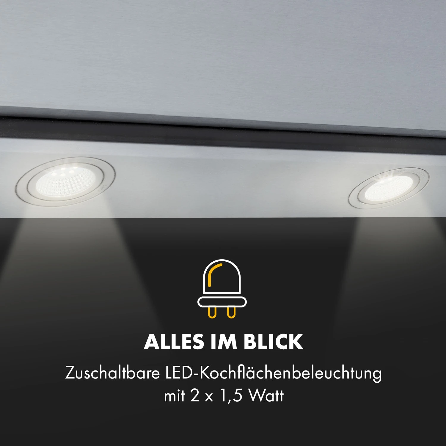 Balzac Silent 60 Dunstabzugshaube 250W 3 Stufen 604 M³/h LED EEK A 9 Balzac Silent 60 Dunstabzugshaube 250W 3 Stufen 604 M³/h LED EEK A – Bild 7