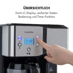 Caldetto Kaffeemaschine 1900W Heißwasserspender 13 Caldetto Kaffeemaschine 1900W Heißwasserspender -Klarstein 10035476 de 0004 logo