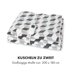 Dr. Watson XXL Heizdecke 3 Stufen Waschbar 200x180cm Mikroplüsch 15 Dr. Watson XXL Heizdecke 3 Stufen Waschbar 200x180cm Mikroplüsch -Klarstein 10035501 de 0007 logo