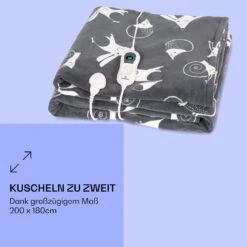 Dr. Watson XXL Heizdecke 3 Stufen Waschbar 200x180cm Coral Fleece 11 Dr. Watson XXL Heizdecke 3 Stufen Waschbar 200x180cm Coral Fleece -Klarstein 10035503 de 0005 logo