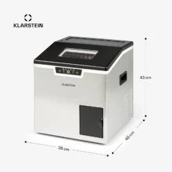 Icefestival Cube Eiswürfelbereiter 400W 1,9l 20kg/24h -Klarstein 10035579 yy 0011 dimensions