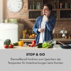 Delicatessa 90 Flex Einbaukochfeld Induktion 5 Zonen 7400W Autark 21 Delicatessa 90 Flex Einbaukochfeld Induktion 5 Zonen 7400W Autark -Klarstein 10035601 de 0009 logo