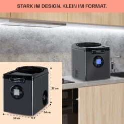 Icemeister 2G Eiswürfelmaschine 12kg/24h LC-Display Edelstahl 14 Icemeister 2G Eiswürfelmaschine 12kg/24h LC-Display Edelstahl -Klarstein 10035712 de 0006 usp