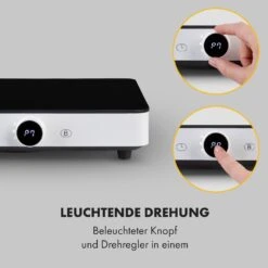 FutureChef Doppel-Induktionskochplatte 3000Watt 2 Kochfelder -Klarstein 10035731 yy 0003 logo