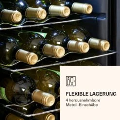 Ultimo 20 Uno Weinkühlschrank 53l Touch-Bedienfeld 131W 5-18°C 16 Ultimo 20 Uno Weinkühlschrank 53l Touch-Bedienfeld 131W 5-18°C -Klarstein 10035778 de 0006 logo