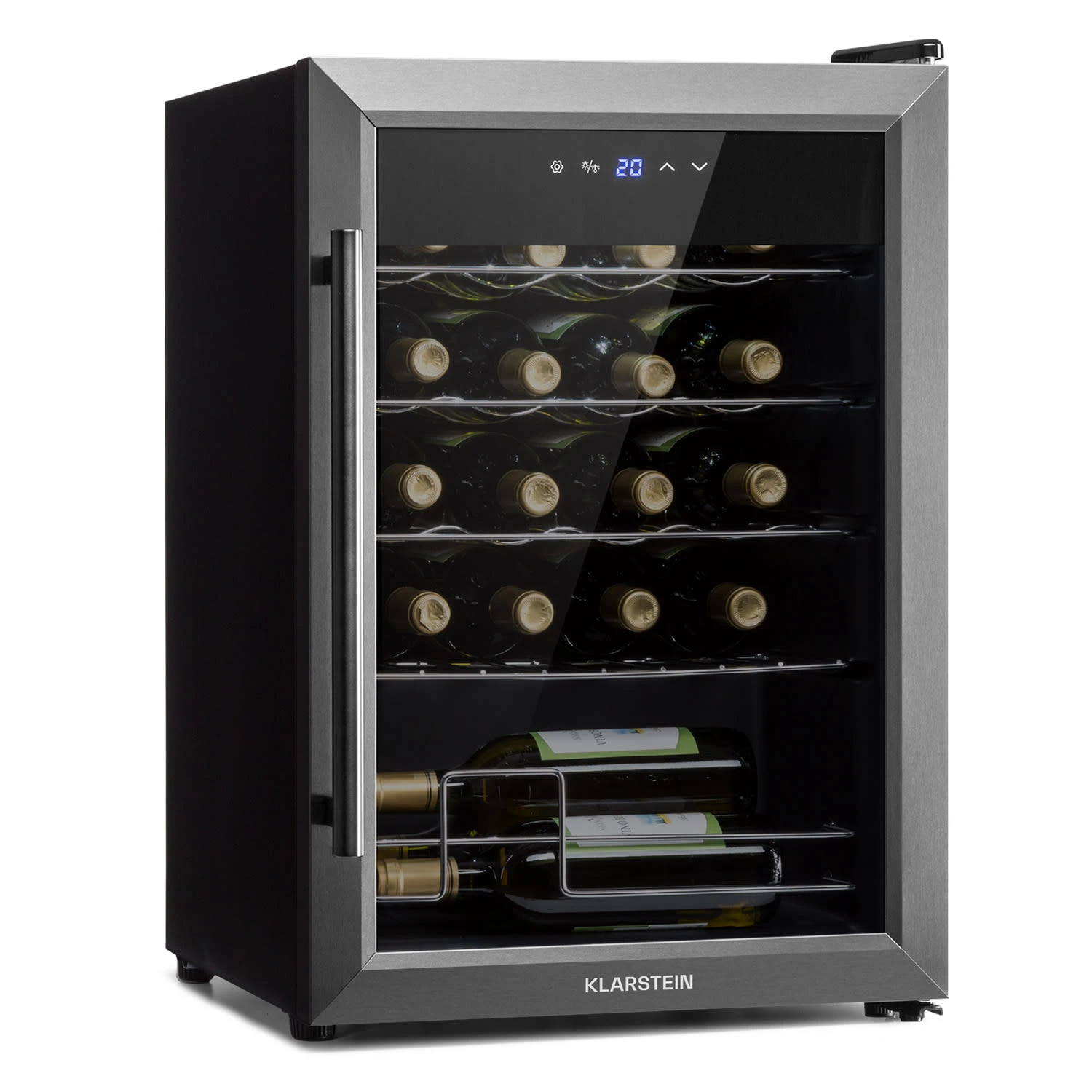 Ultimo 20 Uno Weinkühlschrank 53l Touch-Bedienfeld 131W 5-18°C 3 Ultimo 20 Uno Weinkühlschrank 53l Touch-Bedienfeld 131W 5-18°C