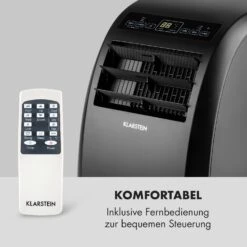 Metrobreeze Rom Smart Mobile Klimaanlage 10.000 BTU 3 KW Fernbedienung 20 Metrobreeze Rom Smart Mobile Klimaanlage 10.000 BTU 3 KW Fernbedienung -Klarstein 10035804 de 0009 logo