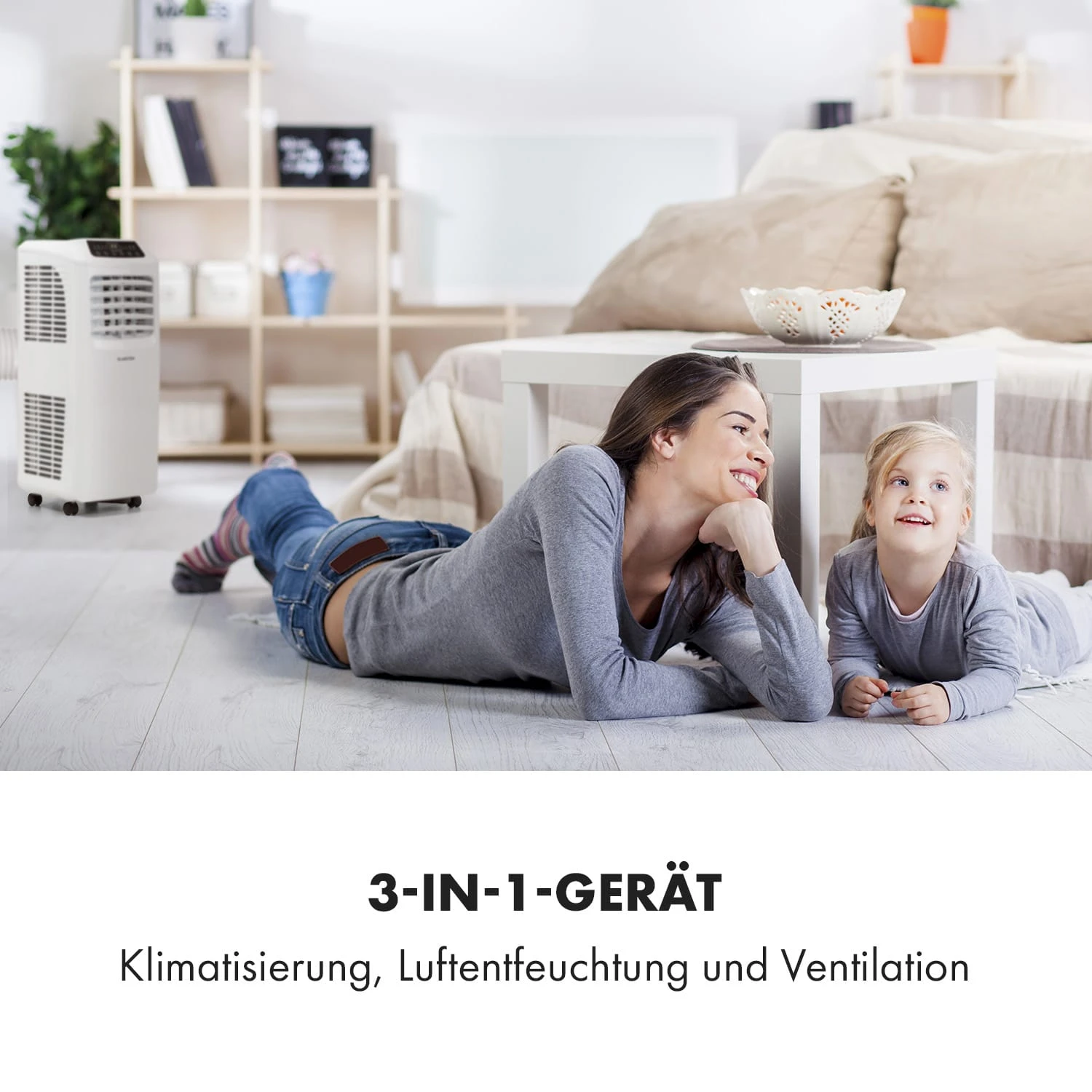 Pure Blizzard Smart 9k Mobile Klimaanlage 9000BTU/2,6kW Fernbedienung 5 Pure Blizzard Smart 9k Mobile Klimaanlage 9000BTU/2,6kW Fernbedienung – Bild 3