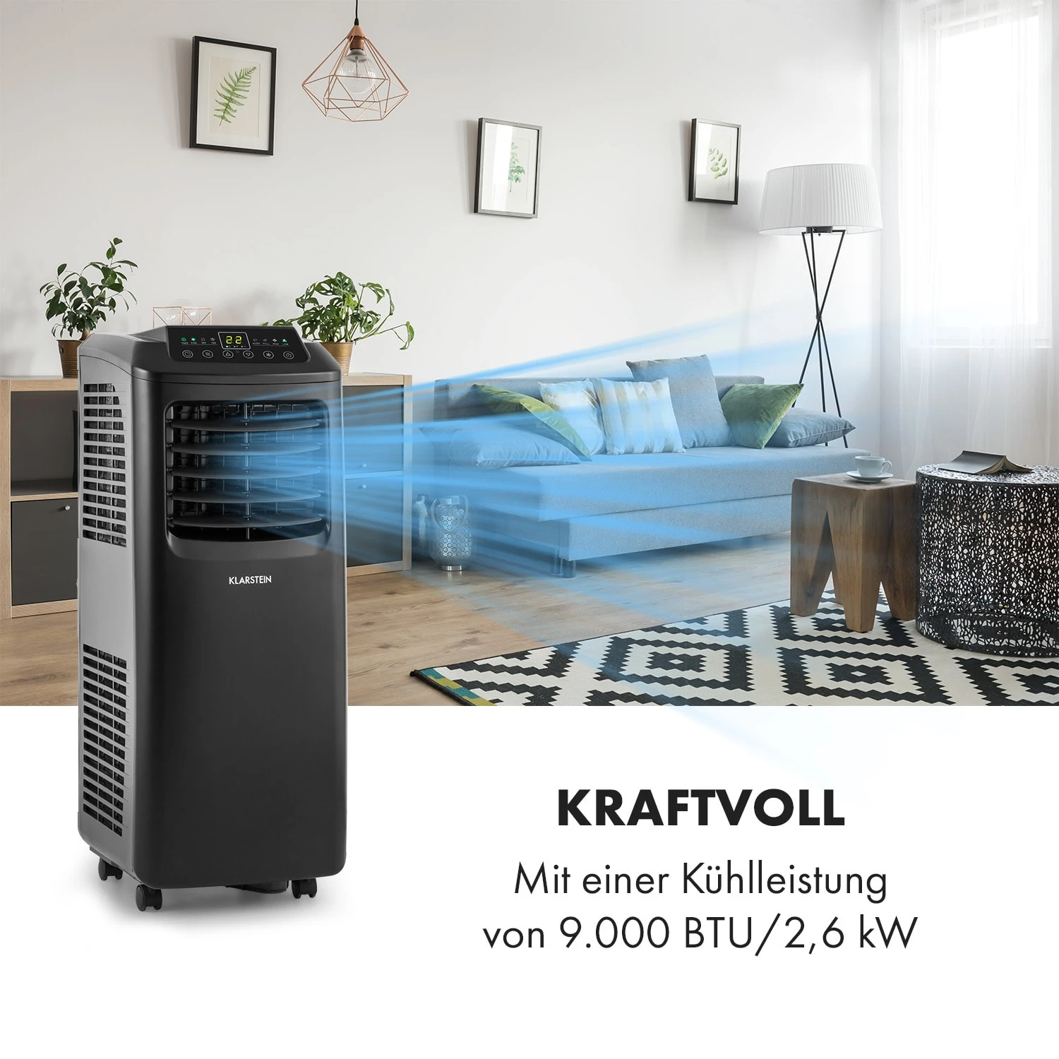 Pure Blizzard Smart 9k Mobile Klimaanlage 9000BTU/2,6kW Fernbedienung 6 Pure Blizzard Smart 9k Mobile Klimaanlage 9000BTU/2,6kW Fernbedienung – Bild 4
