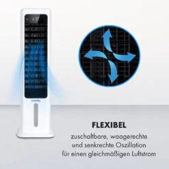 Skytower 360° Smart Luftkühler 60W 450 M³/h 6 Liter Mobil -Klarstein 10035818 de 0004 logo