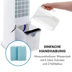 Skytower 360° Smart Luftkühler 60W 450 M³/h 6 Liter Mobil -Klarstein 10035818 de 0005 logo