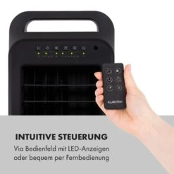 Cooler Rush Ventilator Luftkühler 5,5L 45W Fernbedienung 5x Eispack 18 Cooler Rush Ventilator Luftkühler 5,5L 45W Fernbedienung 5x Eispack -Klarstein 10035825 de 0007 logo