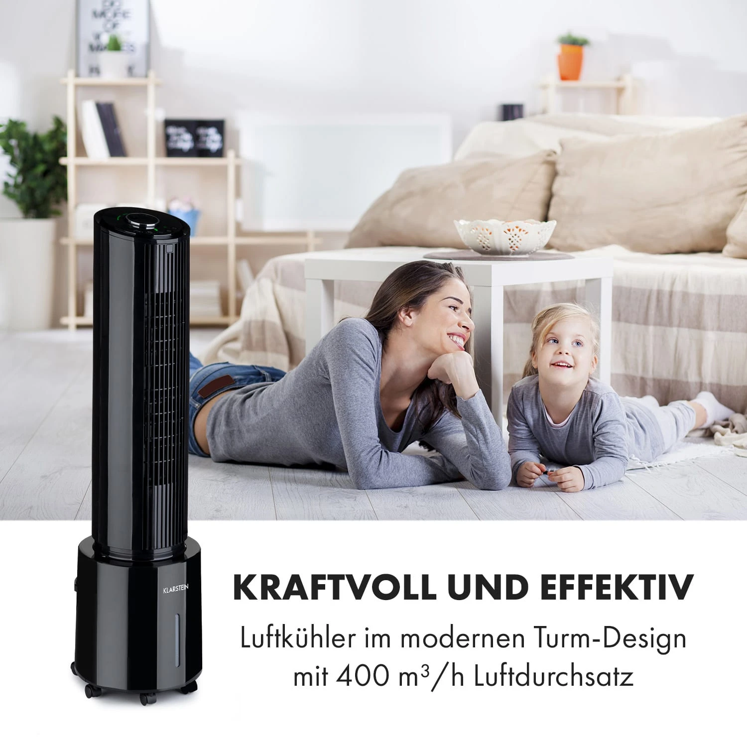 Waterfall Luftkühler 45 W 4 Liter 2 Kühlakkus Mobil 4 Waterfall Luftkühler 45 W 4 Liter 2 Kühlakkus Mobil – Bild 2